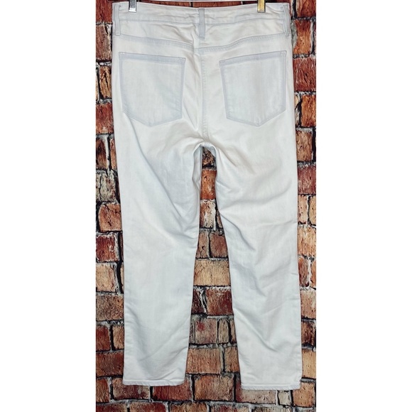 Athleta Sculptek Skinny Denim Jeans Leggings Biscayne Glacier Wash Blue Size 8 - Picture 4 of 4